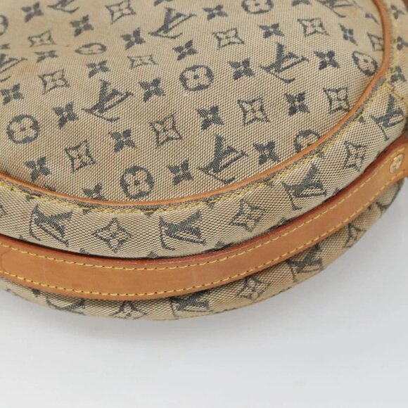 LOUIS VUITTON Monogram Mini Jeanne GM Shoulder Bag Blue M92000 LV Auth hk2688 - Picture 5 of 16